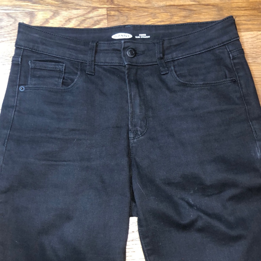 OLD NAVY power slim straight jeans